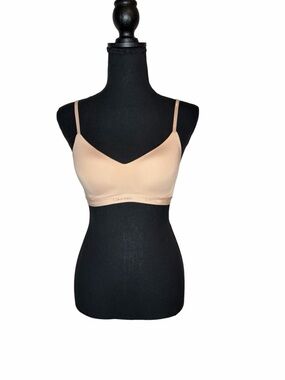 Calvin Klein Beige Wireless Bralette XS